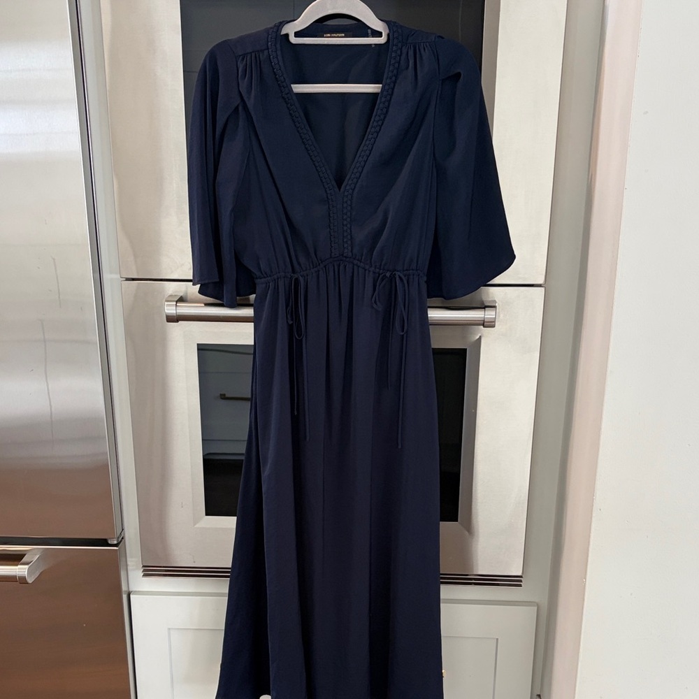 Kobi Halperin Deep Blue short Sleeve Dress